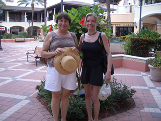 Pat and Catherin in St. Petersburg, Fl.